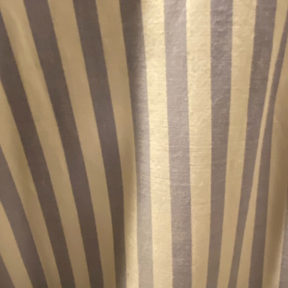 Athleta Blue/White Striped Weekender Blouse, Size M - Picture 5 of 6